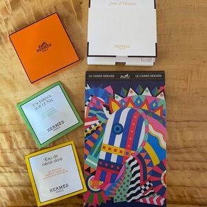 Hermes lipstick and  sample set